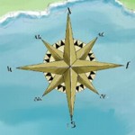 Fantasy Map with Dragons